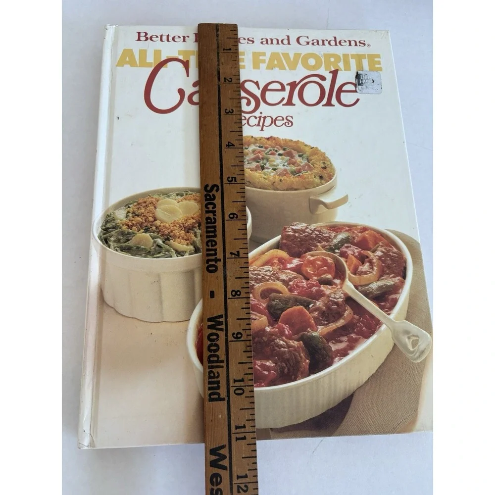 Lot of 2 Vintage Better Homes & Gardens Cookbooks New Junior & Casserole Recipes